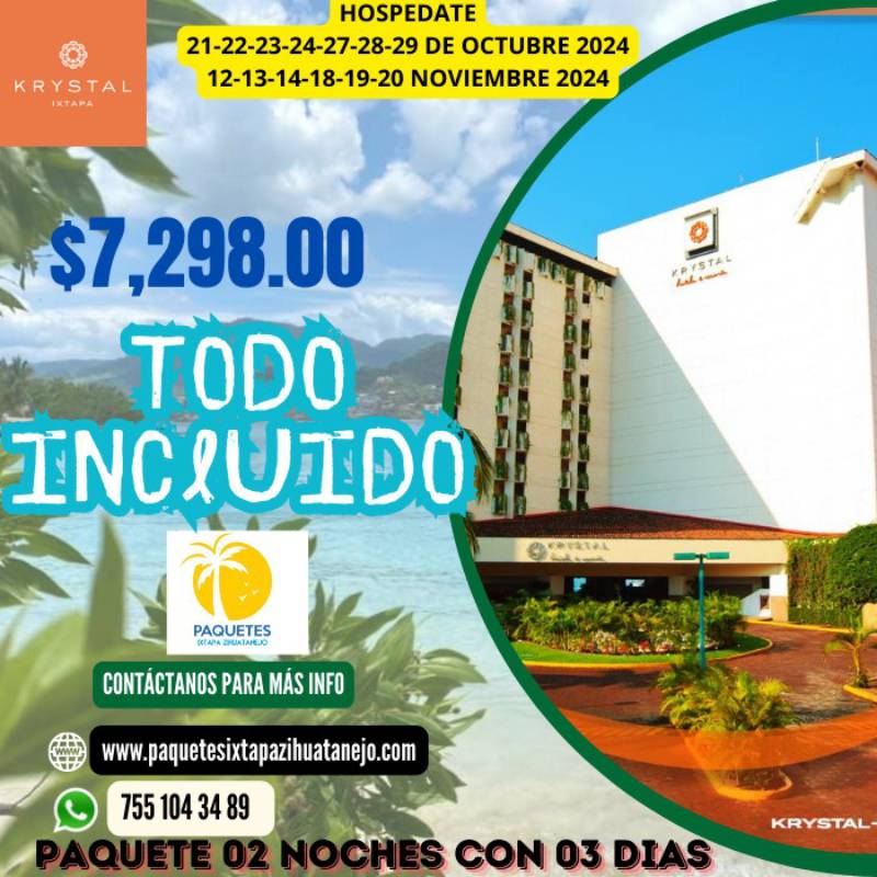 Agencia de viajes paquetes Ixtapa Zihuatanejo paquetes todo incluido hotel krysal en Ixtapa y hospedaje con niños gratis para disfrutar de unas vacaciones de temporada baja y vacaciones de verano 2023 en el hotel krystal Ixtapa 2024 paquetes temporada baja y vacaciones de verano en Ixtapa Zihuatanejo. Todo incluido hotel FONTAN en Ixtapa vacaciones de temporada baja y vacaciones de verano 2023. Promociones Ixtapa Zihuatanejo 2024 todo incluido. Reservas y promociones con agencia de viajes paquetes Ixtapa Zihuatanejo para hotel krystal Ixtapa. Zihuatanejo desde Morelia. Paquetes todo incluido Ixtapa Zihuatanejo en autobús. Descuentos agencia de viajes paquetes todo incluido Ixtapa Zihuatanejo comentarios de los hoteles en Ixtapa Zihuatanejo. Ofertas paquetes hotel krystal Ixtapa Zihuatanejo todo incluido temporada vacaciones temporada vacaciones temporada baja domingo a jueves 2024 en Ixtapa Zihuatanejo 2023. hotel krystal Ixtapa temporada vacaciones temporada vacaciones temporada baja y vacaciones de verano 2023. Tarifas especiales hotel EMPORIO Ixtapa todo incluido temporada vacaciones temporada baja 2023.ofertas paquetes en hoteles sobre la playa en Ixtapa Zihuatanejo. Agencias de viajes que vende paquetes todo incluido en Ixtapa Zihuatanejo. Actividades para realizar en el destino de Ixtapa Zihuatanejo. Ofertas de paquetes de los hoteles en Ixtapa Zihuatanejo año 2024.playas para visitar en el destino de Ixtapa Zihuatanejo. Restaurantes recomendados en el destino de Ixtapa Zihuatanejo, promociones vacaciones temporada de vacaciones temporada baja 2023 agencia de viajes paquetes IXTAPA Zihuatanejo temporada vacaciones temporada baja y vacaciones de verano 2024, comentarios hoteles de Ixtapa Zihuatanejo, quejas del servicio, niños gratis en Ixtapa Zihuatanejo,playas de Ixtapa Zihuatanejo.